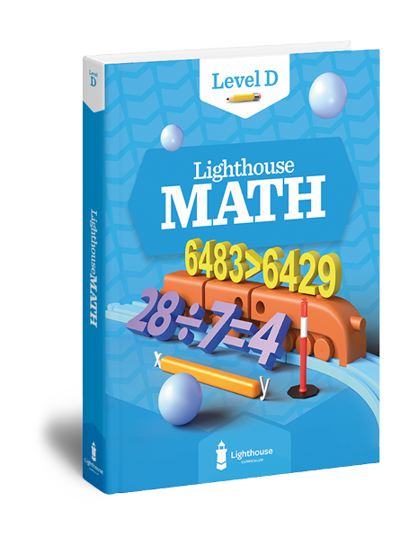 Lighthouse Math Level D Workbook 9781955773034
