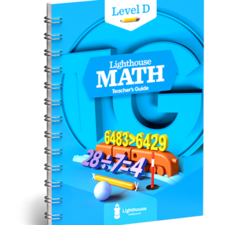 Lighthouse Math Level D Teachers Edition 9781955773102
