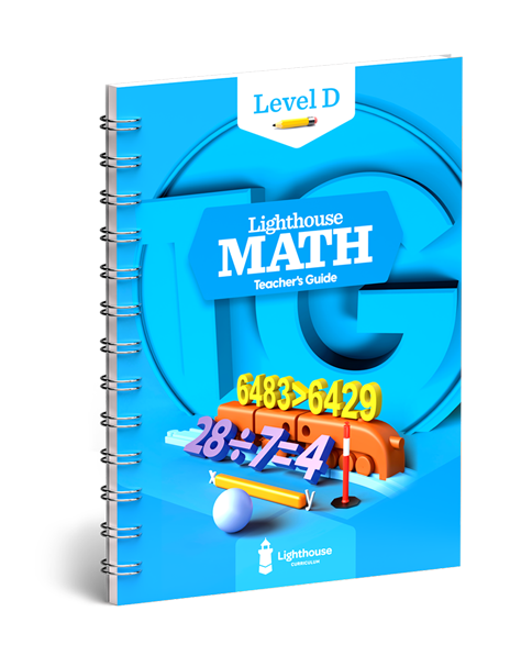 Lighthouse Math Level D Teachers Edition 9781955773102