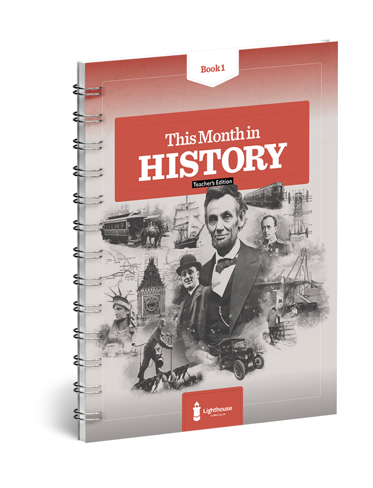 Lighthouse This Month in History Book 1 Teachers Edition 9781955773287